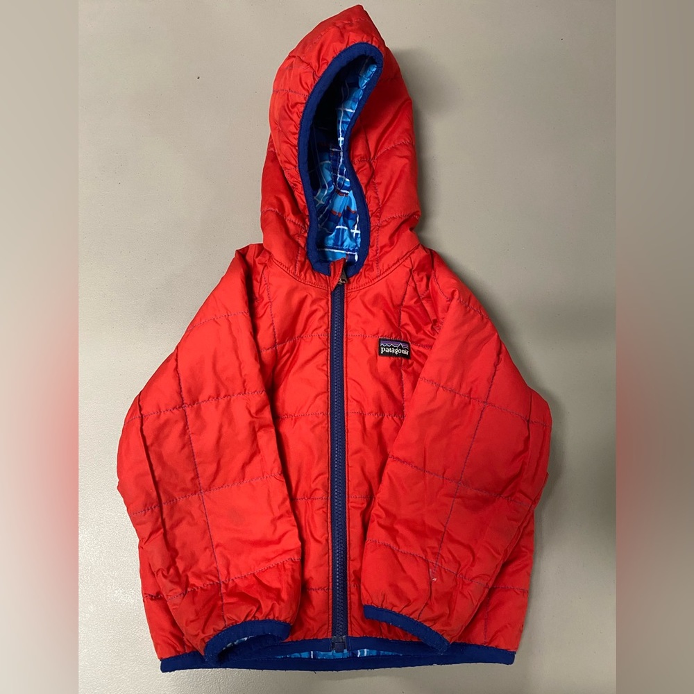 Patagonia Kids Red Puffer Jacket